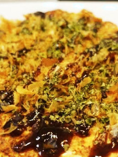 オオバコでヘルシー!たこ焼き風チヂミ-レシピのメイン写真