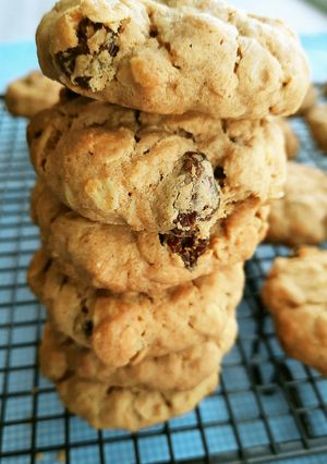 きな粉入オートミールとレーズンのクッキー-レシピのメイン写真
