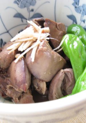 鶏レバ甘辛生姜煮-レシピのメイン写真