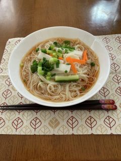 さっぱりぶっかけそうめん-レシピのメイン写真