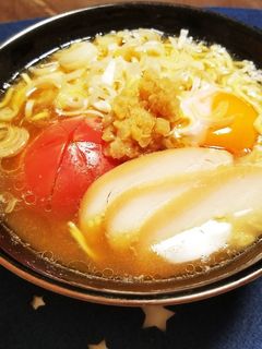 まん丸トマトラーメン-レシピのメイン写真