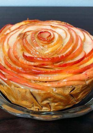 母の日★ホットケーキミックス薔薇ケーキ-レシピのメイン写真