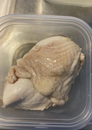余熱でしっとり 自家製サラダチキン-レシピのメイン写真