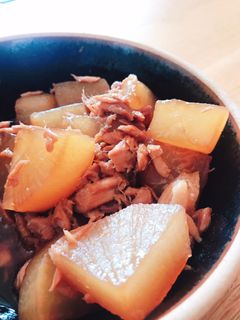 大根とツナの無水鍋煮-レシピのメイン写真