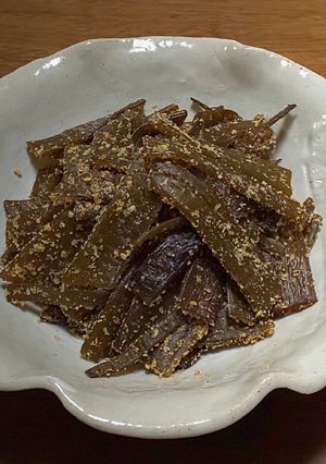 茎ワカメのすりゴマたっぷり煮物-レシピのメイン写真
