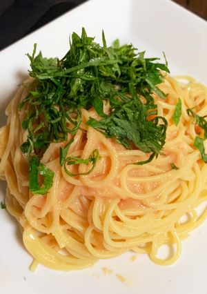 和えてたらこパスタ-レシピのメイン写真