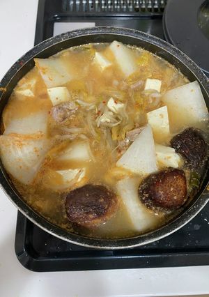 凄旨キムチの豆腐豚汁-レシピのメイン写真