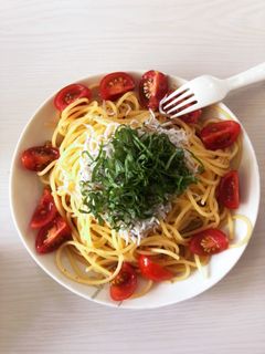 しらすと大葉の冷製パスタ-レシピのメイン写真