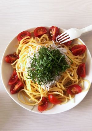 しらすと大葉の冷製パスタ-レシピのメイン写真