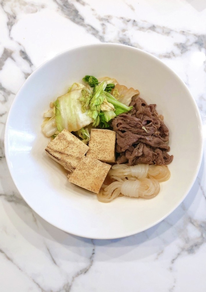 煮込むだけ♪簡単すき焼き風肉豆腐-レシピのメイン写真