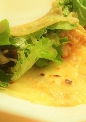 鶏もも肉サラトリオレタスのわさマヨロール-レシピのメイン写真