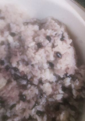 お鍋で炊く☆黒豆ごはん( v^-゜)♪-レシピのメイン写真