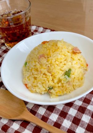簡単ぱらぱらタマゴチャーハン-レシピのメイン写真