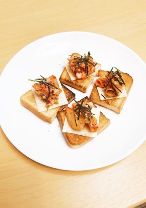 W発酵パワー★キムチツナチーズトースト-レシピのメイン写真