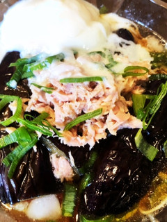 茄子とツナのぶっかけそうめん-レシピのメイン写真
