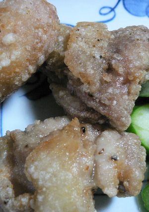 サッパリ～♪　鶏の塩から揚げ（竜田揚げ）-レシピのメイン写真