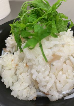 梅としらすの美味しいご飯-レシピのメイン写真