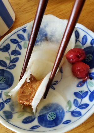 甘夏果汁たっぷり大根漬けの食べ方①②-レシピのメイン写真