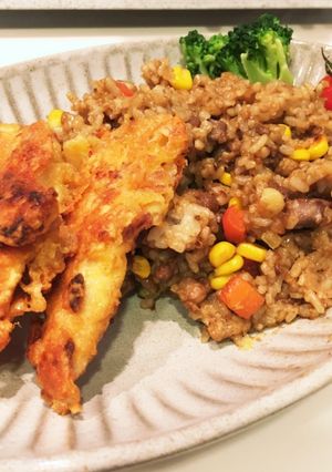 カレールウで作るドライカレー-レシピのメイン写真