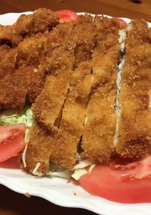 柔らかくジューシーなムネ肉のチキンカツ-レシピのメイン写真