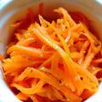 塩ぽん酢でにんじんのマリネ