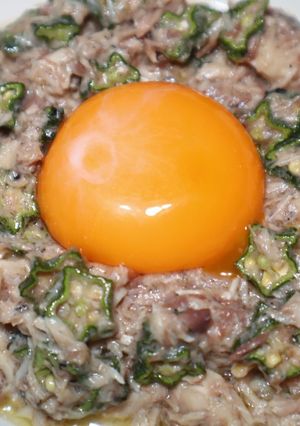 ヒルナンデス☆乾燥オクラでサバ缶なめろう-レシピのメイン写真