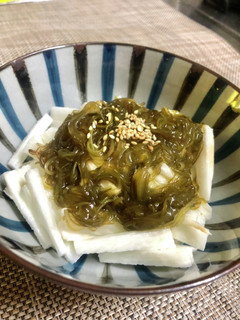 長芋にめかぶネバネバぶっかけ即出来-レシピのメイン写真