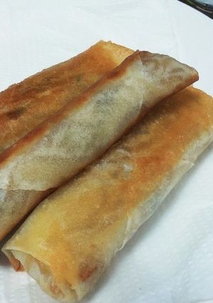 マロニーちゃんで春巻き-レシピのメイン写真