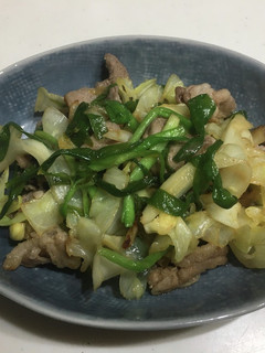 豚ニラキャベツの炒め物-レシピのメイン写真