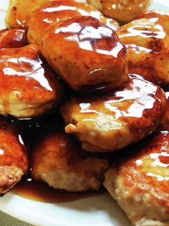 レンコンハンバーグ-レシピのメイン写真