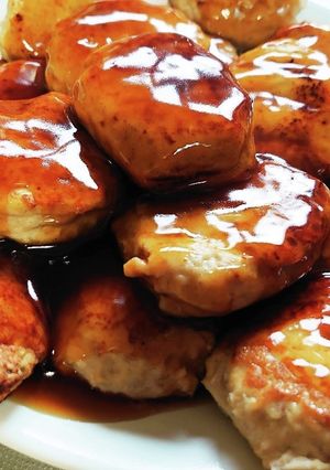 レンコンハンバーグ-レシピのメイン写真