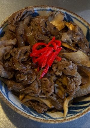 黒毛和牛の和風フレンチ焼き牛丼-レシピのメイン写真