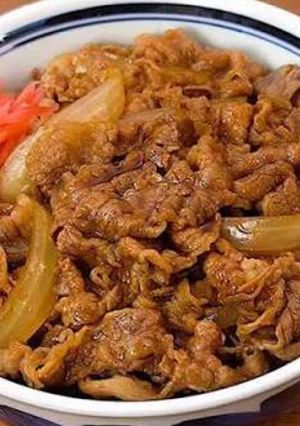 あったかい牛丼-レシピのメイン写真
