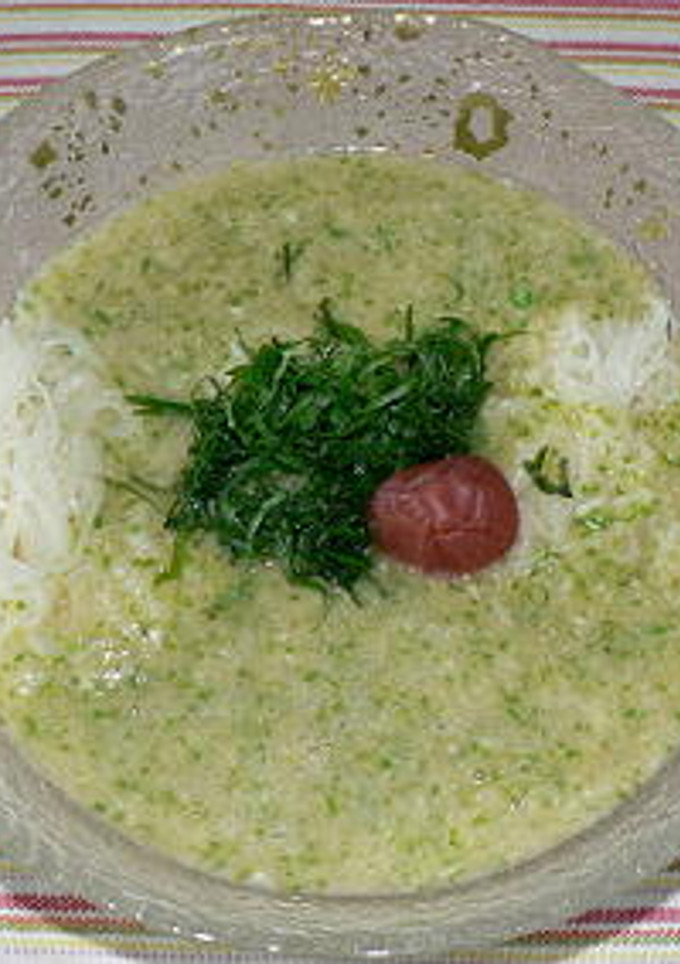 オクラとろろのぶっかけそうめん-レシピのメイン写真