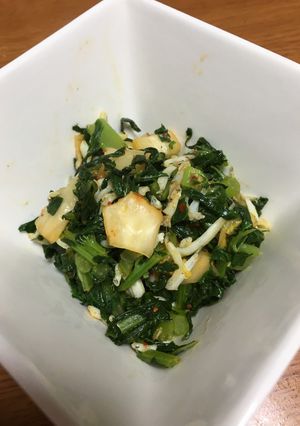 大根葉がキムチで❣️ご飯のお供に❗️-レシピのメイン写真
