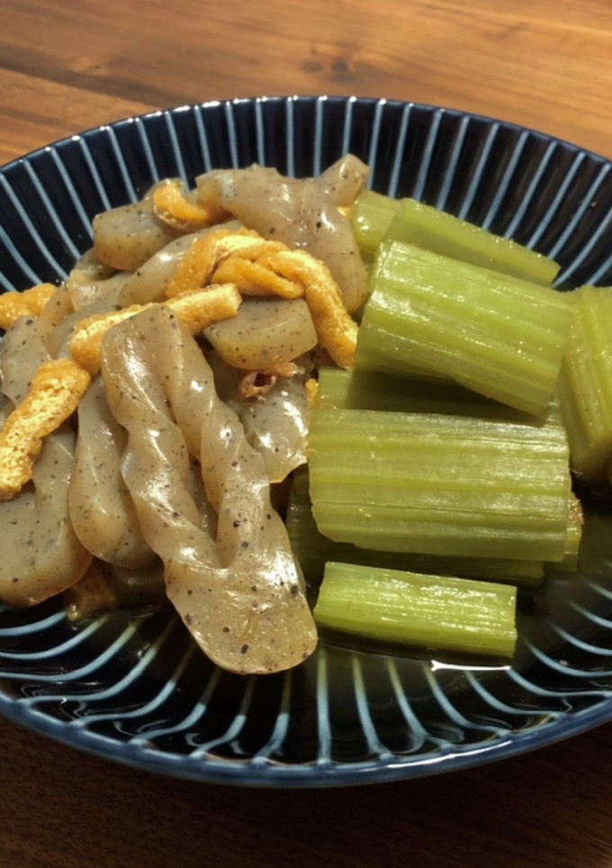ふきとこんにゃくと油あげの煮物-レシピのメイン写真