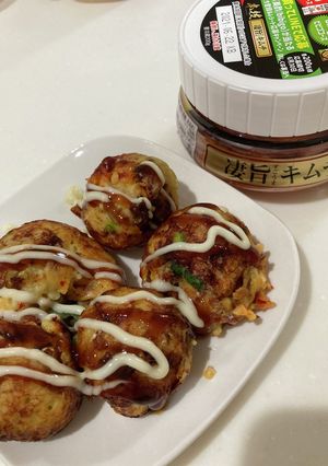 キムチ入りたこ焼きキムタコ-レシピのメイン写真