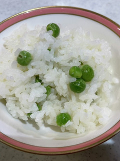 綺麗な緑の豆ご飯-レシピのメイン写真
