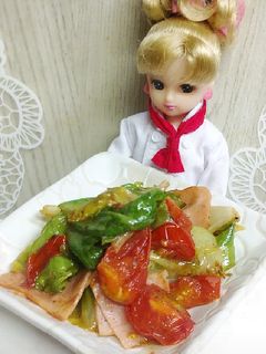 リカちゃん♡BLTマヨネーズ炒め◌⑅*॰-レシピのメイン写真