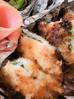 鶏胸肉♥しそと梅肉のフライ-レシピのメイン写真