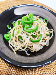 こんにゃくとピーマンの出汁炒め-レシピのメイン写真