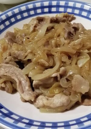 玉ねぎと豚ロースの中華炒め-レシピのメイン写真