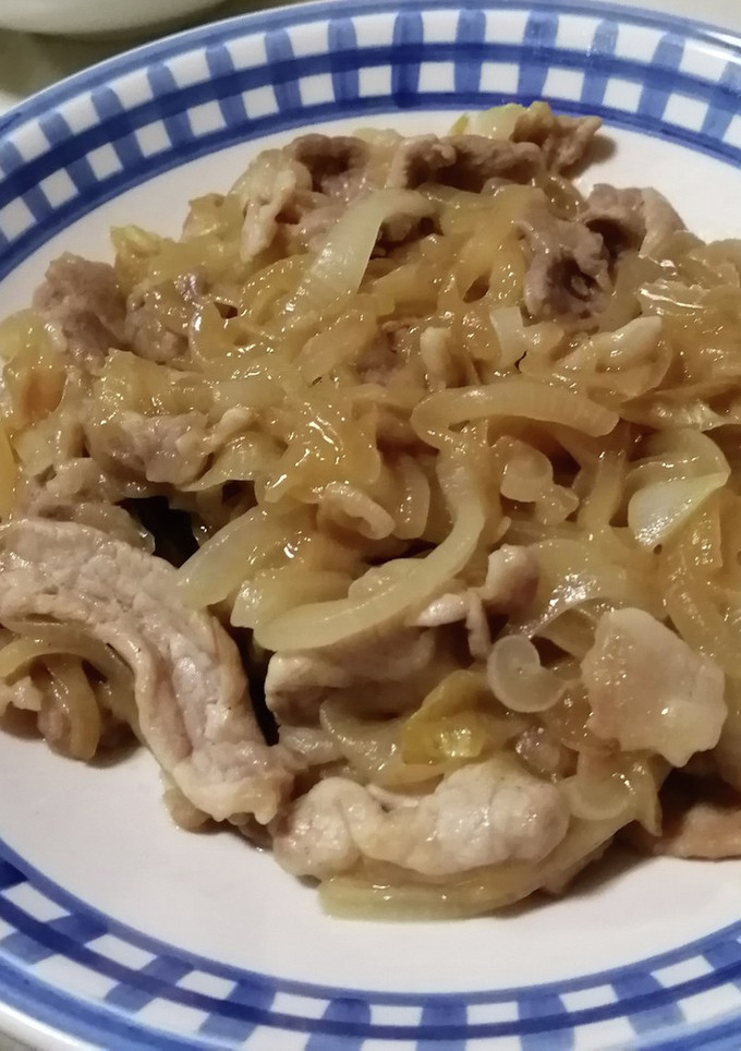 玉ねぎと豚ロースの中華炒め-レシピのメイン写真