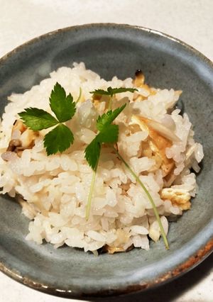 新生姜とアサリの白だし炊き込みご飯-レシピのメイン写真