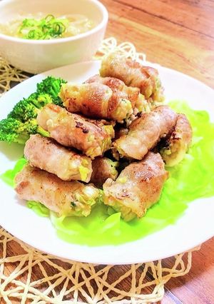 これぞ肉餃子 肉巻き肉餃子 糖質オフ-レシピのメイン写真