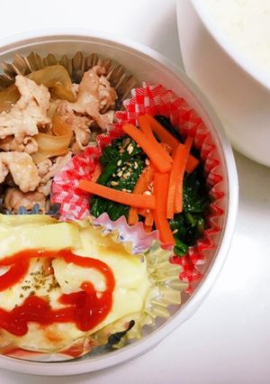 5/6息子さん　ランチジャー弁当-レシピのメイン写真