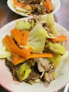 牛肉と野菜の甘辛炒め-レシピのメイン写真