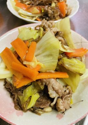 牛肉と野菜の甘辛炒め-レシピのメイン写真