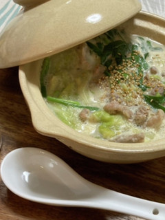豚肉とニラの豆乳鍋-レシピのメイン写真