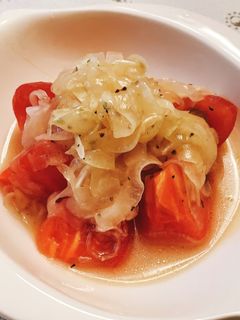 トマトと新玉ねぎのマリネ-レシピのメイン写真